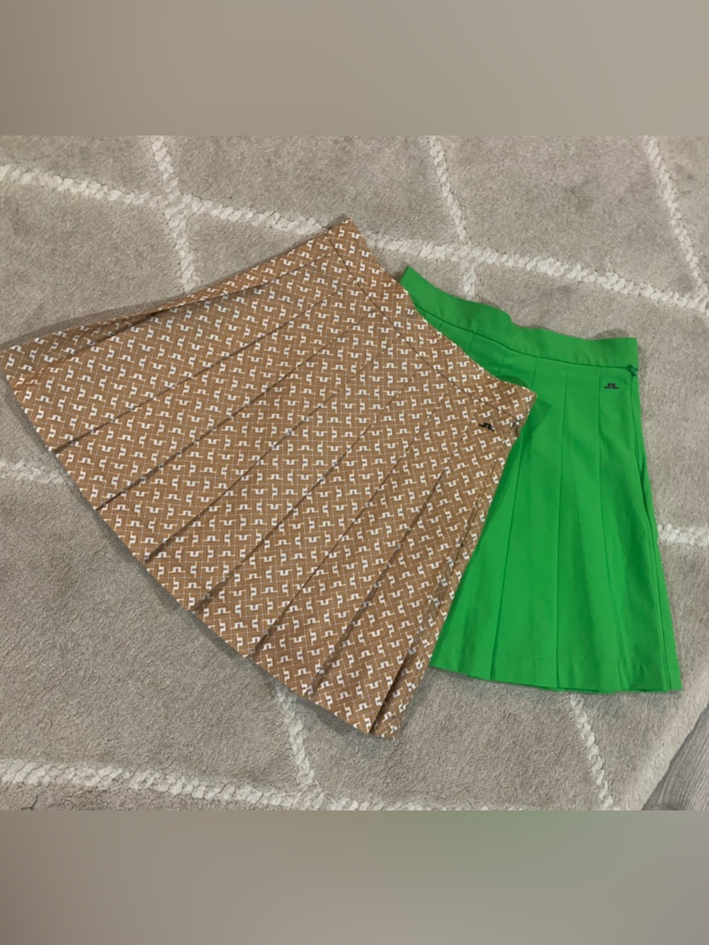 J.Lindeberg Bright Green Golf Skort